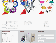 Tablet Screenshot of incodigital.com